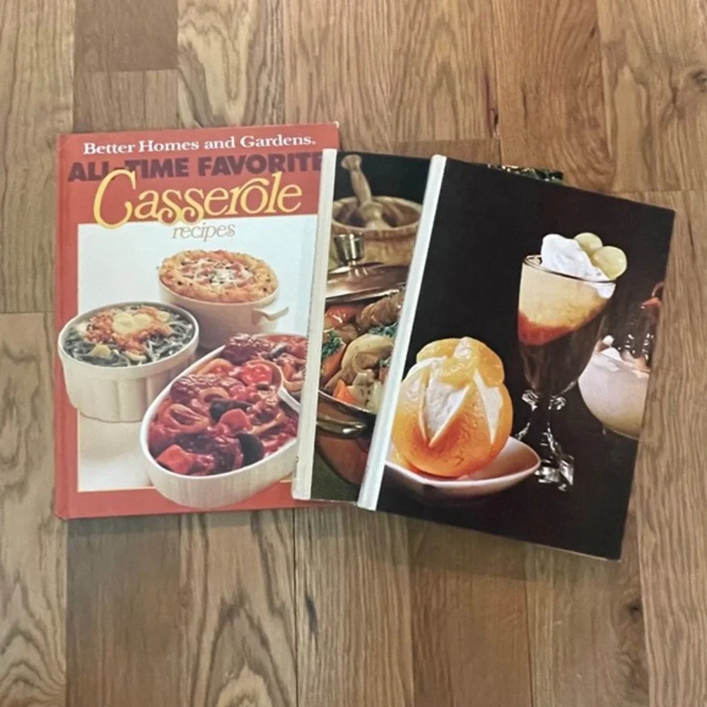 Better Homes Gardens & Southern Living Casseroles‎ & Desserts Cookbooks Lot of 3